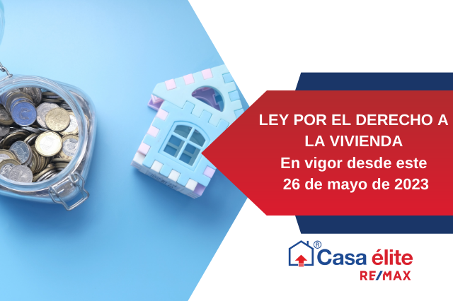 La Ley por el Derecho a la Vivienda entrará en vigor el 26 de mayo de 2023